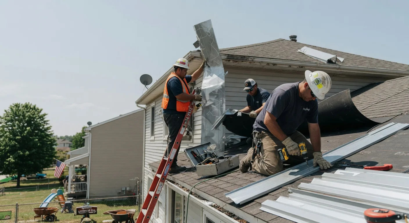 Metal Roof Repair in Huntington, VT